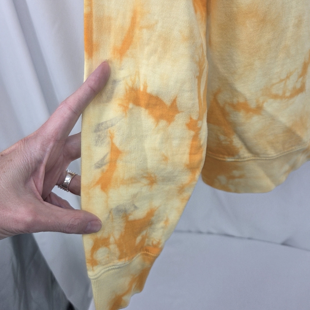 Athleta Acapulco Orange Sweatshirt Small - Picture 2 of 7